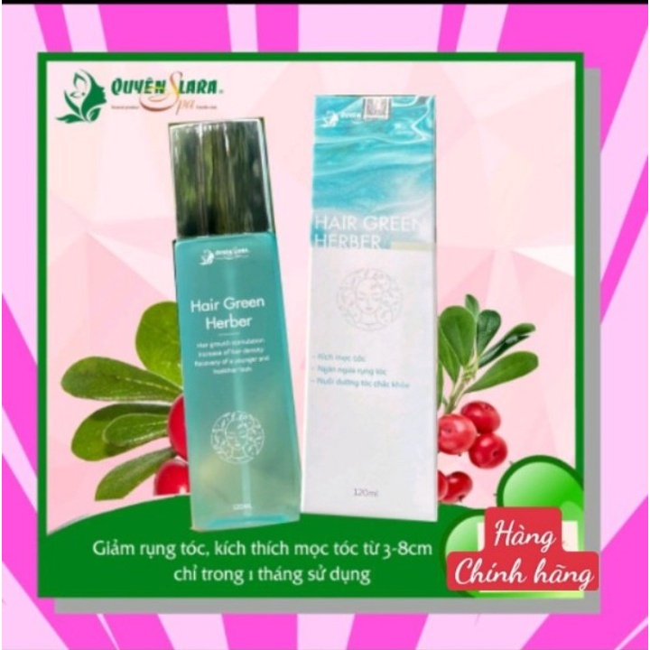 XỊT DƯỠNG NGĂN RỤNG VÀ KÍCH THÍCH MỌC TÓC HAIR GREEN HERBER QUYÊNLARA
