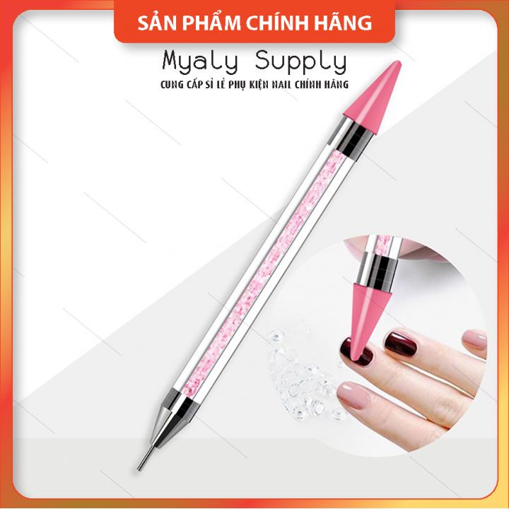 Bút Chấm Đá Nail 2 Đầu Cán Đá SP000171