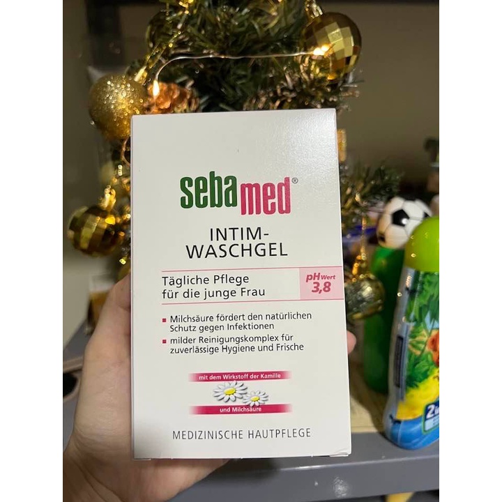 Dung Dịch Vệ Sinh Phụ Nữ Sebamed Đức pH 3.8 - Siêu Phẩm Ddvs Cân Bằng  pH vùng kín