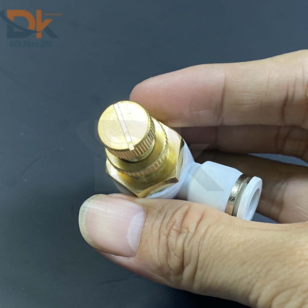 Van tiết lưu 1 đầu ghim ống 1 đầu ren ngoài STNC YSC