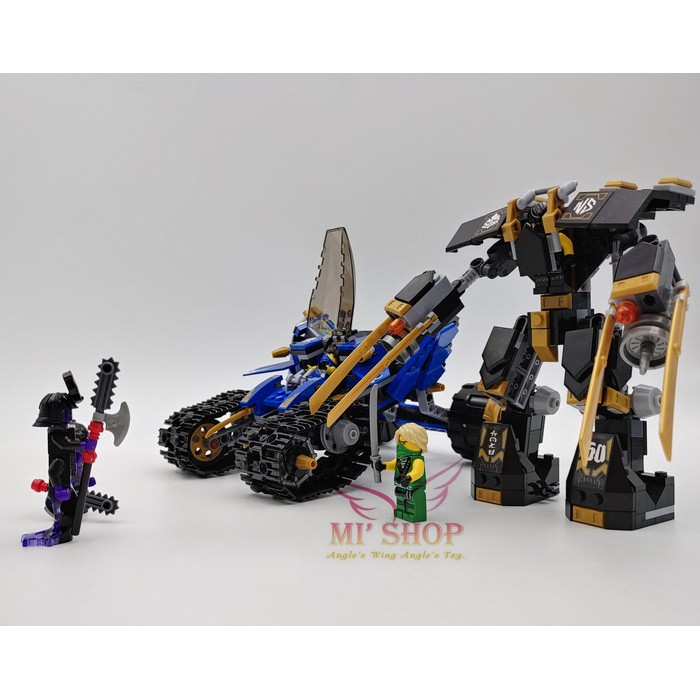 Ảnh thật - Có sẵn Lắp Ráp Lari 11493 Chiến Xa Sấm Sét Ninjago 610pcs