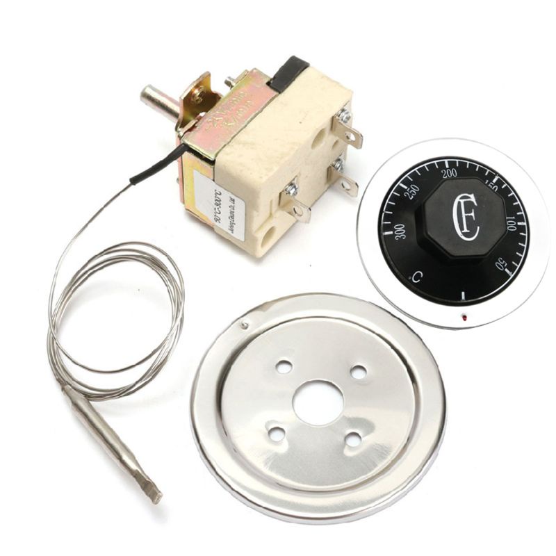 Nút Điều Chỉnh Nhiệt Độ 50-300°Công Tắc Điều Khiển Cơ Khí C