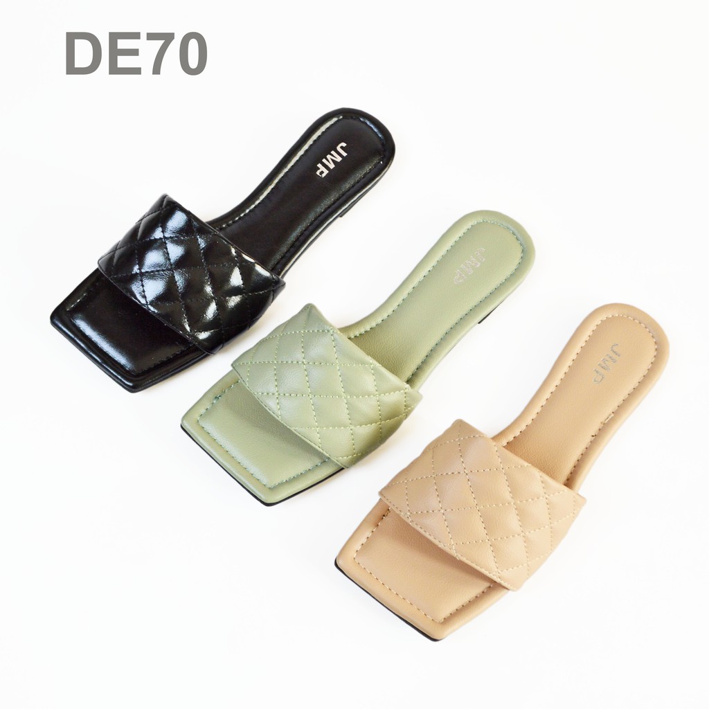 JMP - Dép Quai Ngang Mũi Vuông DE70