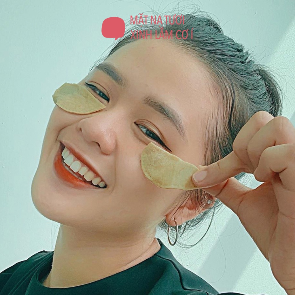 Mặt nạ dưỡng mắt mask mắt Wake Me Up 14 miếng giảm quầng thâm bọng mắt cực kỳ thư giãn - HCM only - Mặt Nạ Tươi