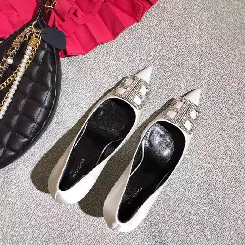 Giày cao gót balen lụa 7p fullbox