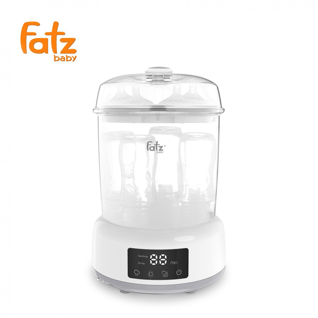 Máy tiệt trùng sấy khô Fatz Màn hình LED FB4913 - kèm 1 bình sữa silicon siêu mềm Fatz