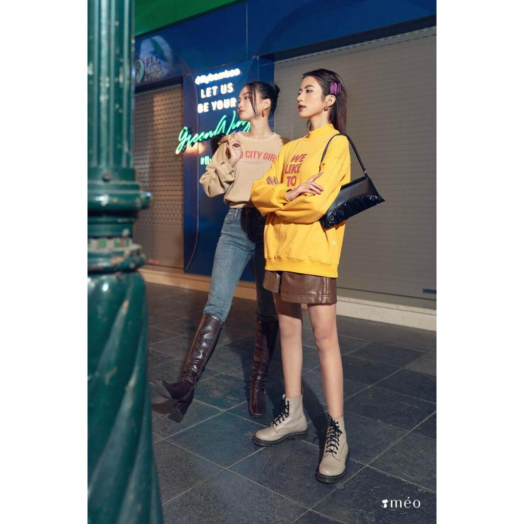 Áo Nỉ dài tay cổ leo Like Party Méo Shop