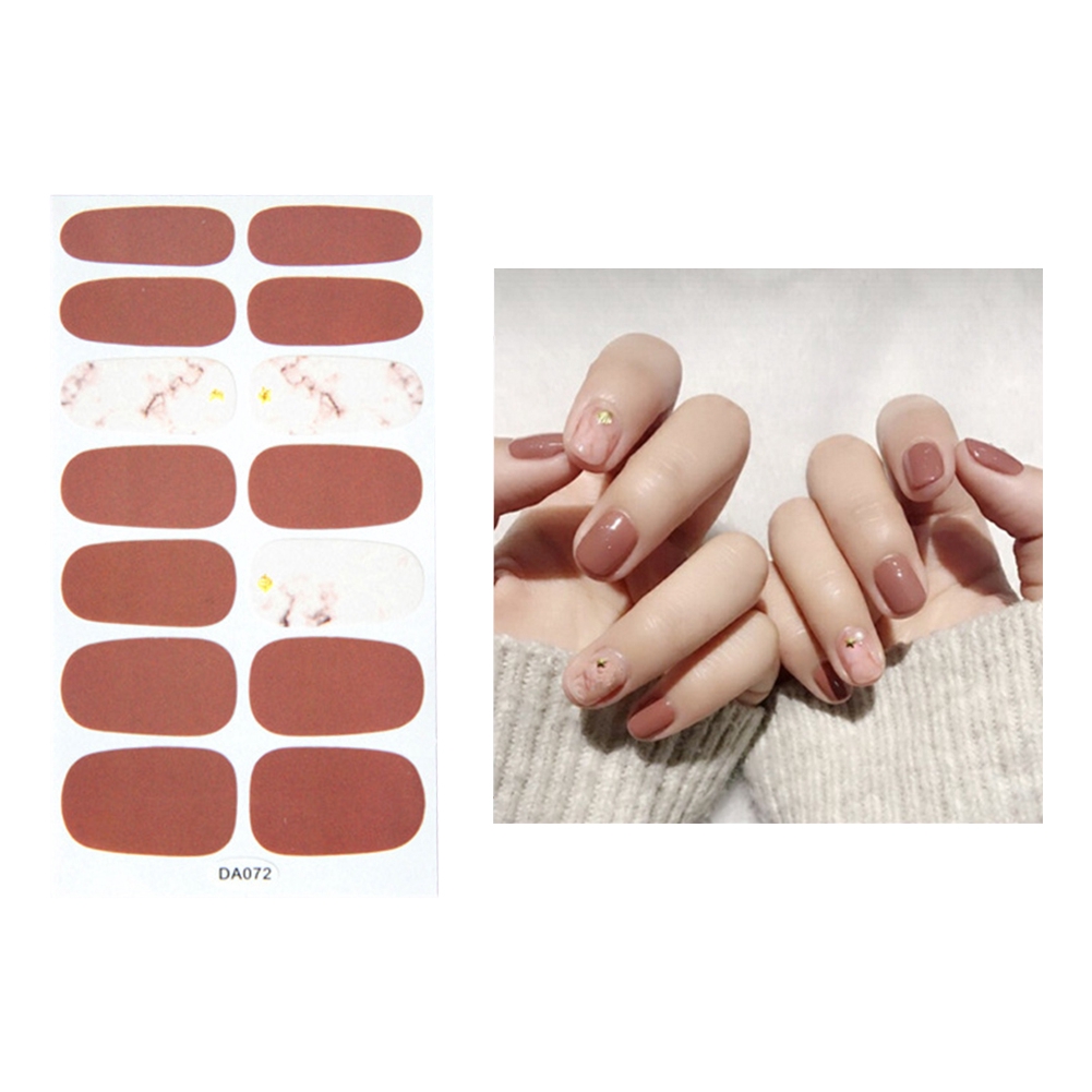 [Hàng mới về] Set 14 miếng dán móng trang trí nghệ thuật