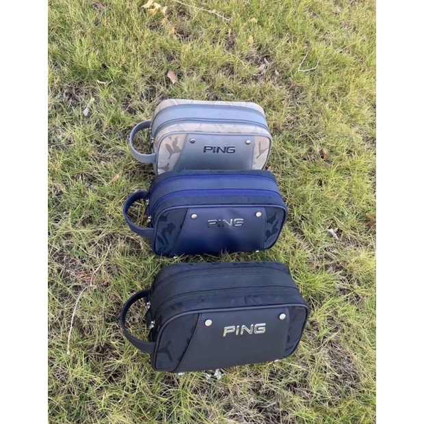 Túi Cầm Tay Golf Ping - Handbag Ping Golf - Túi Ping Clutch - Túi 2 Ngăn Có Thề Đựng Bóng Golf Và Đồ Dùng Cá Nhân