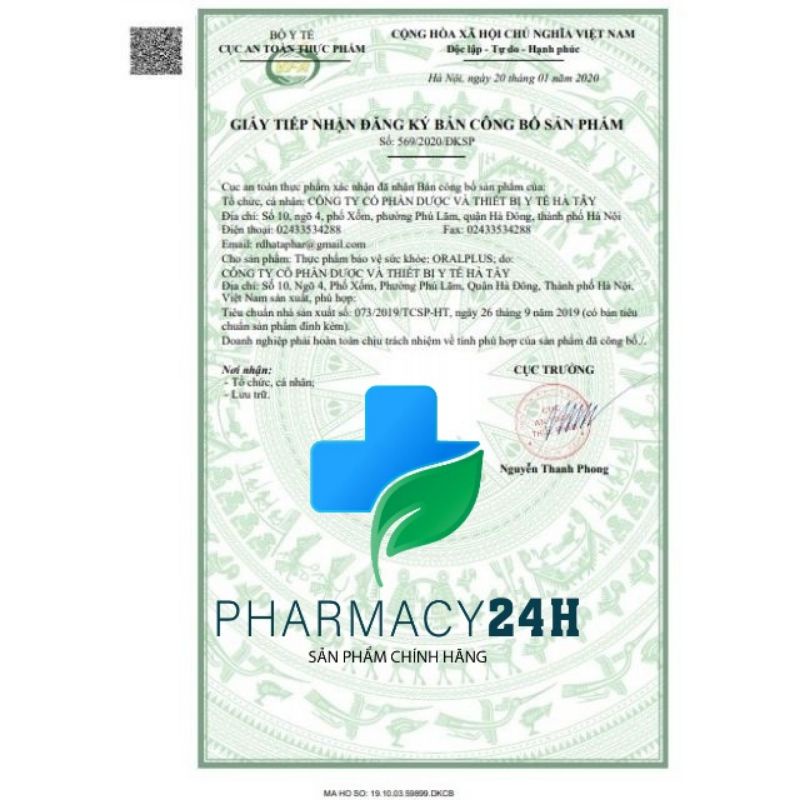 ORALPLUS GOLD NEW Hỗ trợ bổ sung vitamin và khoáng chất thiết yếu cho cơ thể