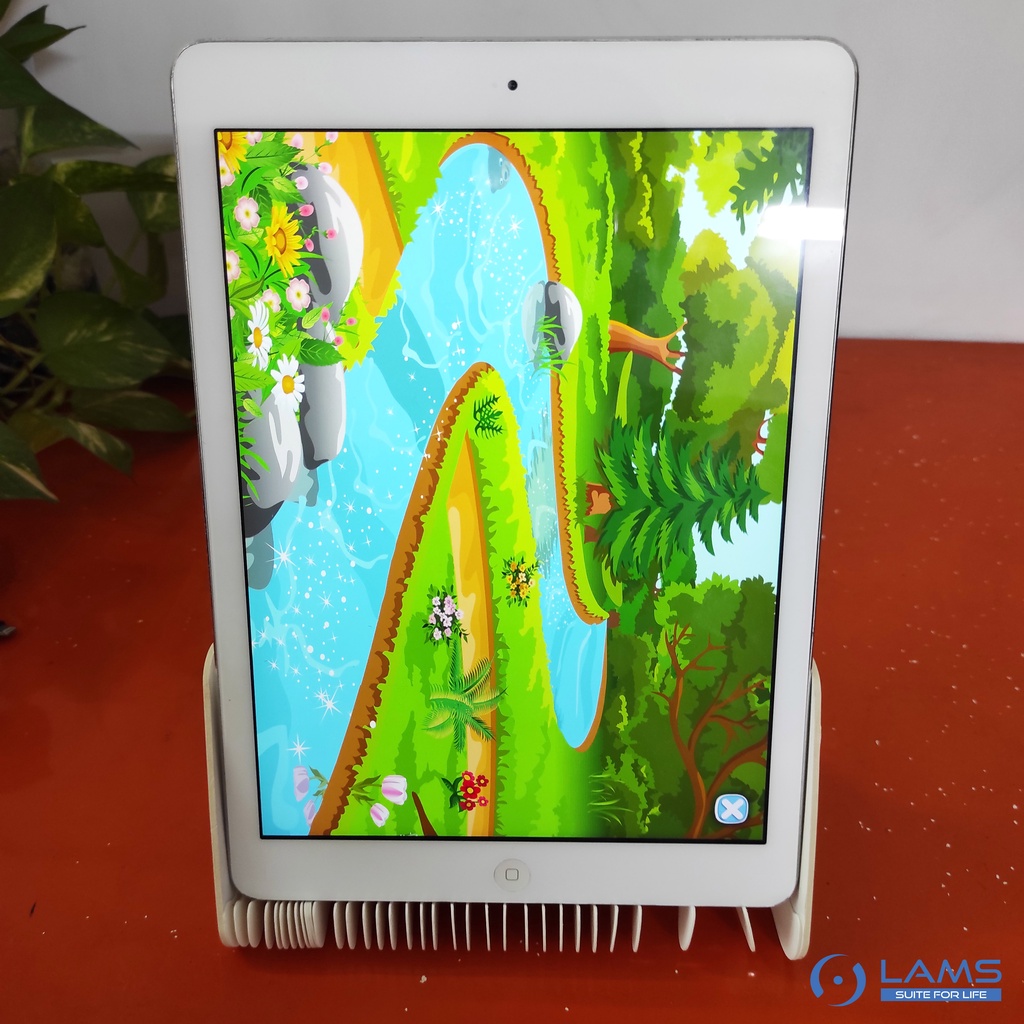 Giá đỡ điện thoại, ipad gấp gọn cho tất cả dòng thiết bị, hỗ trợ học trực tuyến, đa công dụng