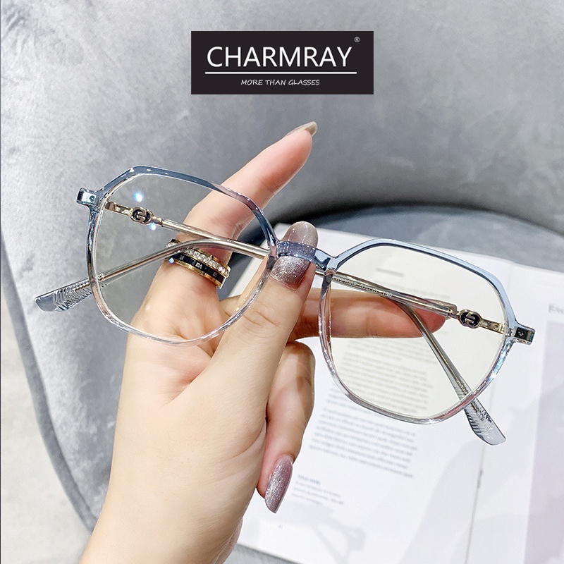 Kính mát CHARMRAY TR90 chống bức xạ thời trang cho nam và nữ
