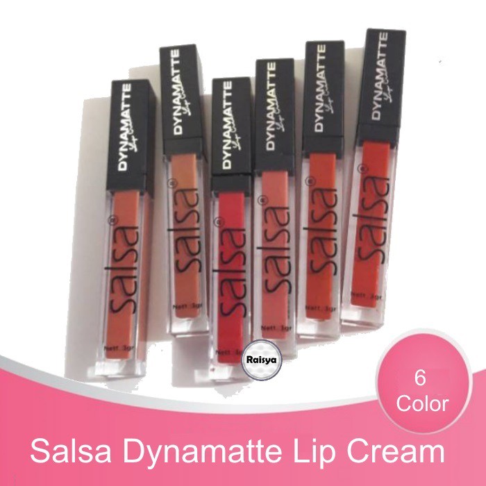 (hàng Mới Về) Son Kem Lì Trang Điểm Môi Salsa Dyna