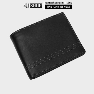 SALE Ví Nam Da Bò 4U Trẻ Trung Đựng Tiền Và Đựng Thẻ Tiện Lợi F110