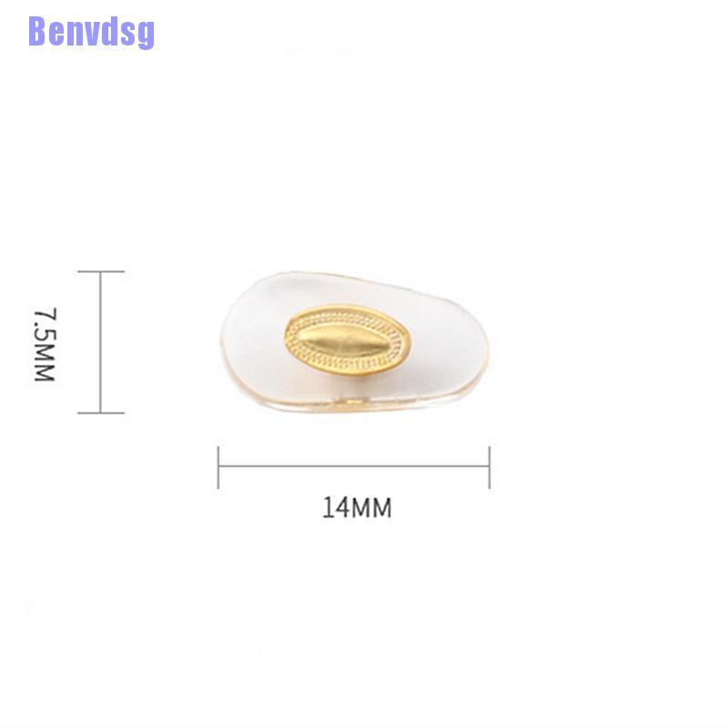 Set 10 miếng đệm mũi kính mắt bằng silicone chất lượng cao