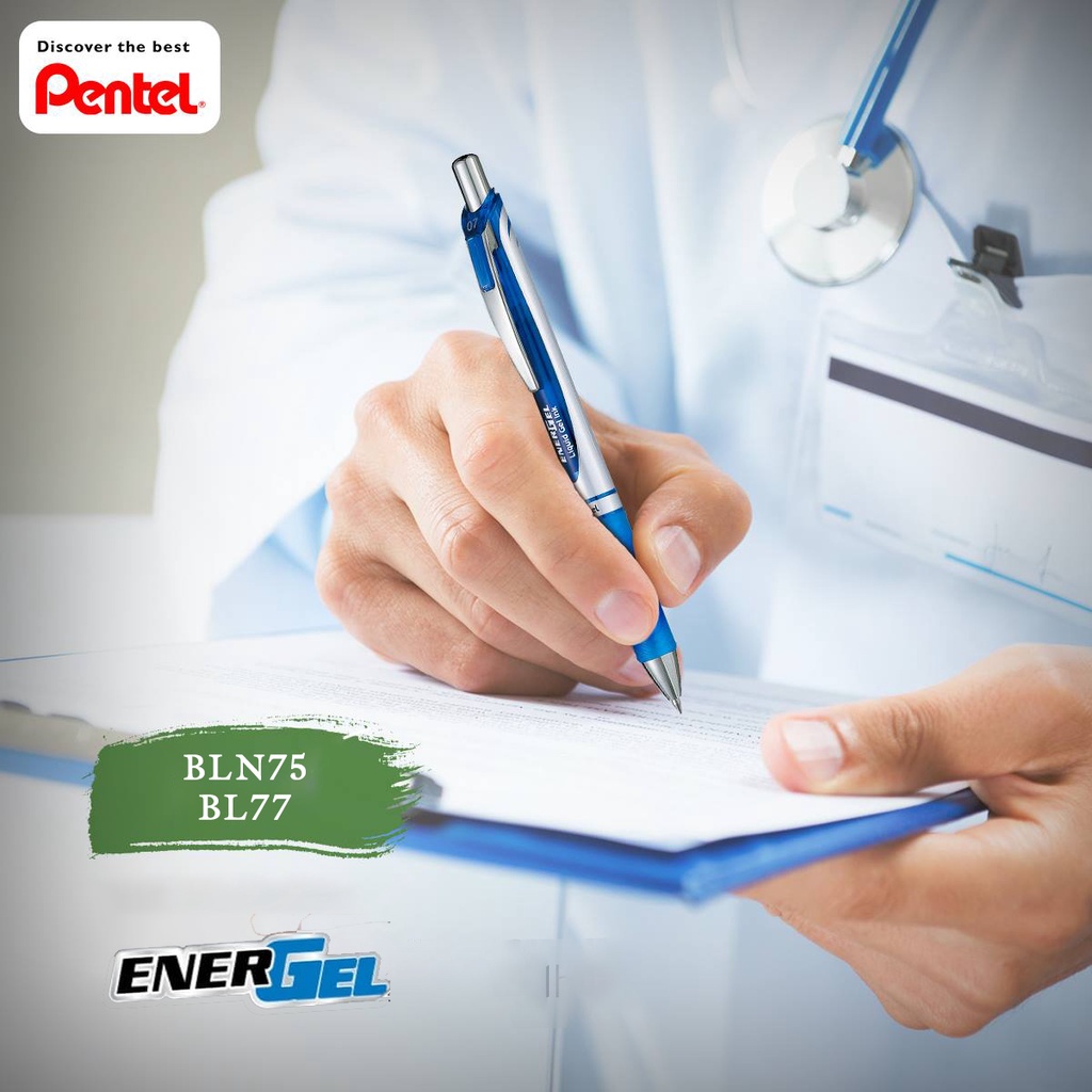 Bút Ký Nhật Bản Pentel Energel BLN75 / BL77 / BL80 ngòi 0.5 0.7 1.0