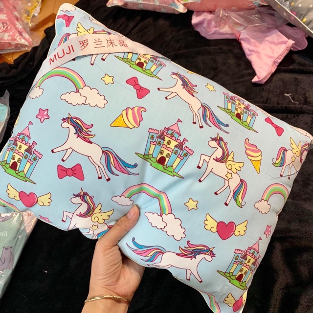 Gối trẻ em Muji siêu đẹp