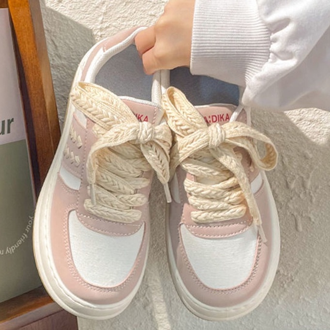 Giày Bánh Mì Hồng Dây Đan M2 - ℂ𝔸𝕄𝕊𝕋𝕆ℝ𝔼
