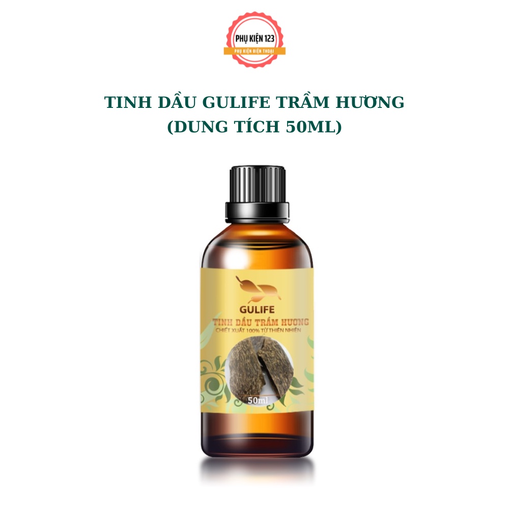 Tinh dầu trầm hương chiết xuất từ thiên nhiên GULIFE  giảm căng thằng thơm phòng và thư giãn
