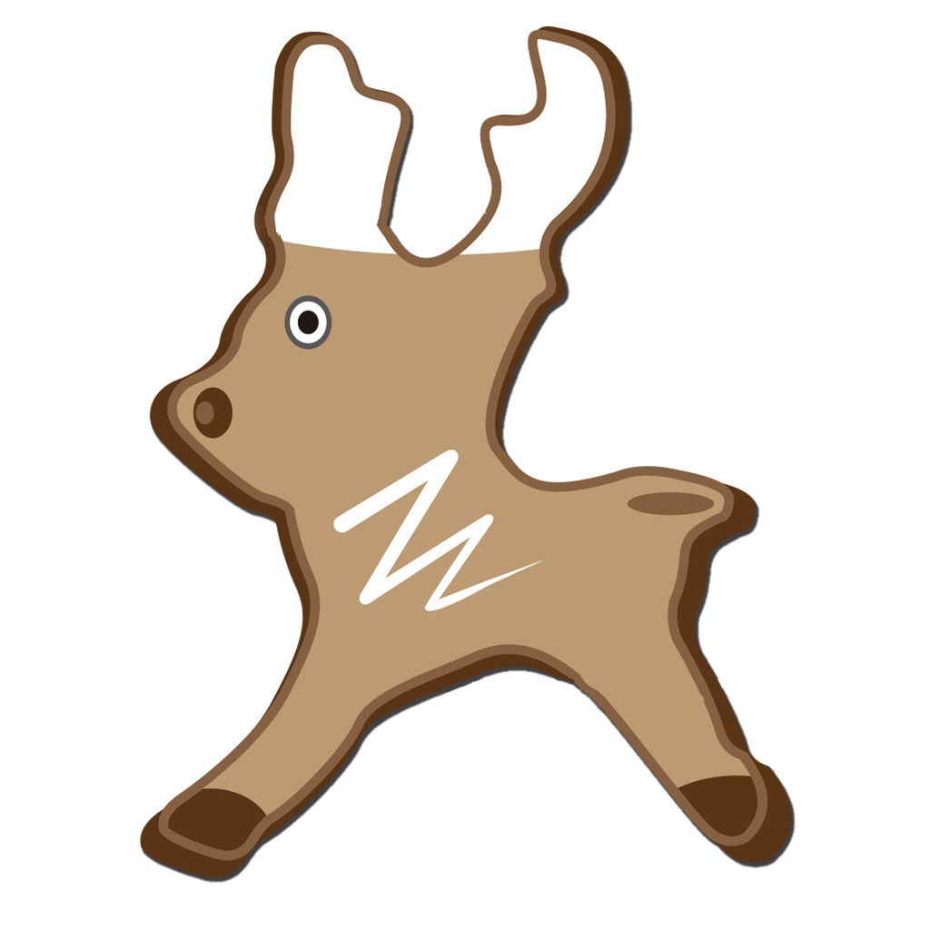 CONOPERY Khuôn Cắt Bánh Quy Hình Tuần Lộc Giáng Sinh