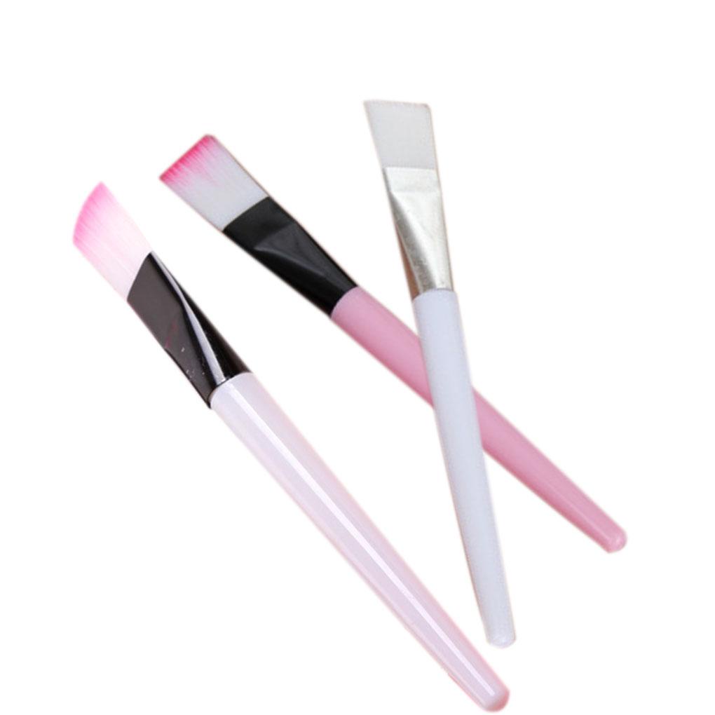 Bộ 4 Cọ Đắp Mặt Nạ 14cm Tay Cầm Màu Hồng Xinh Xắn