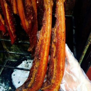 1kg thịt ba chỉ cheo gác bếp đặc sản phố núi