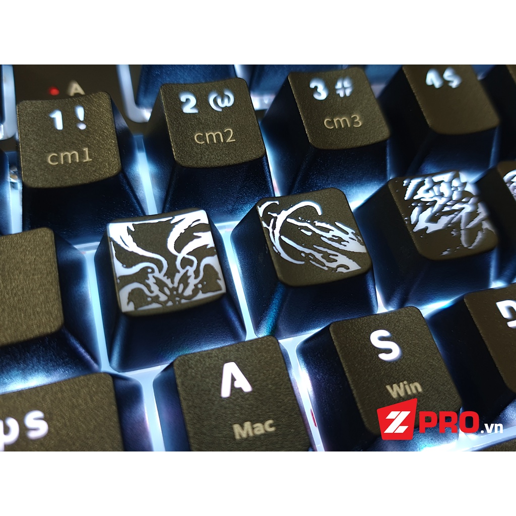 Bộ Keycap LOL Kai'Sa Skill - Kỹ Năng Kai'Sa dùng cho phím cơ