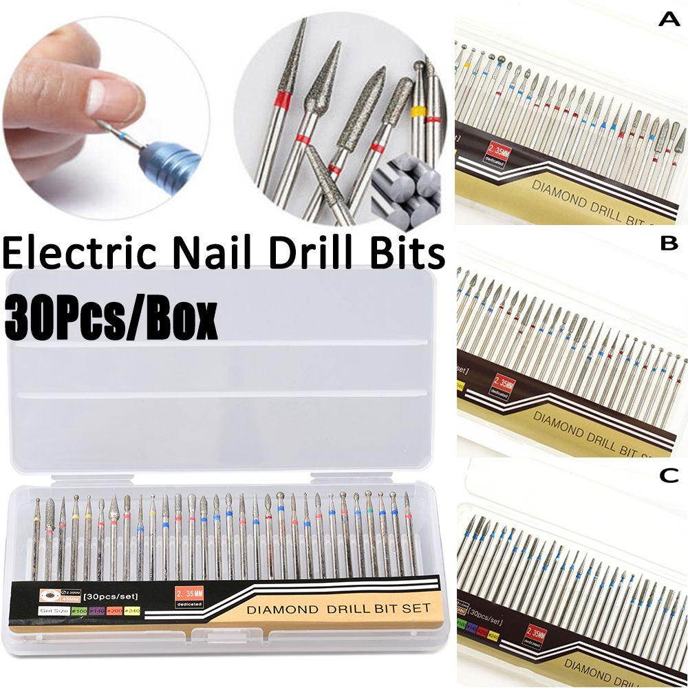 Bộ Mũi Khoan Điện 2.35mm Chuyên Dụng Cho Chăm Sóc Móng