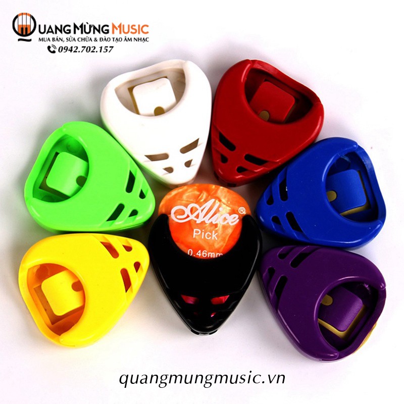 Hộp dán đựng pick phím gảy trên đàn guitar chất lượng - Hộp đựng phím gảy pick ( dán trên mặt đàn )