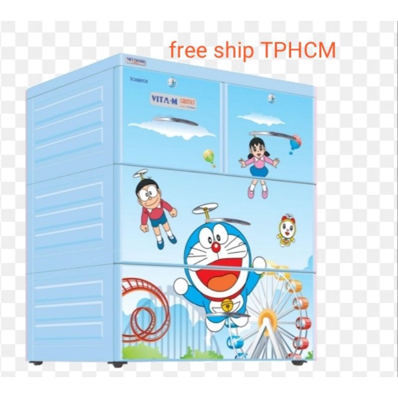 [ Giảm giá 12% ] Tủ Doremon Việt thành 5 tầng cao cấp giá rẻ nhất TPHCM