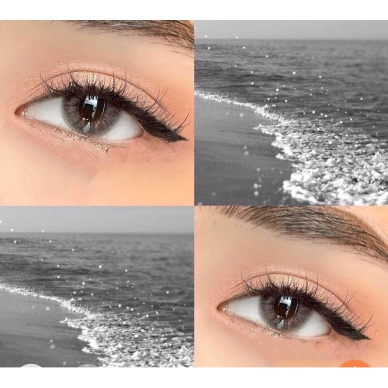 Lens Thái mẫu Stone Berry xám 0 độ siêu hot