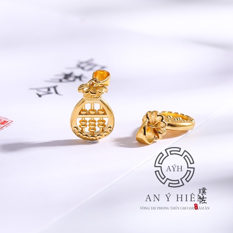 Charm Bàn tính tụ lộc #C545