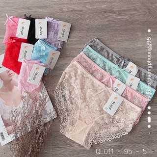 COMBO 10 Quần Lót Nữ Phối Ren Cao Cấp