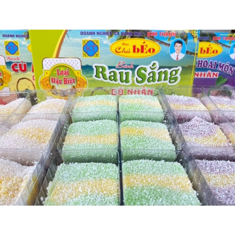 BÁNH CỦ MÀI & BÁNH SU SU & BÁNH CỦ SẮNG CHÚ BÉO HỘP 6 CÁI