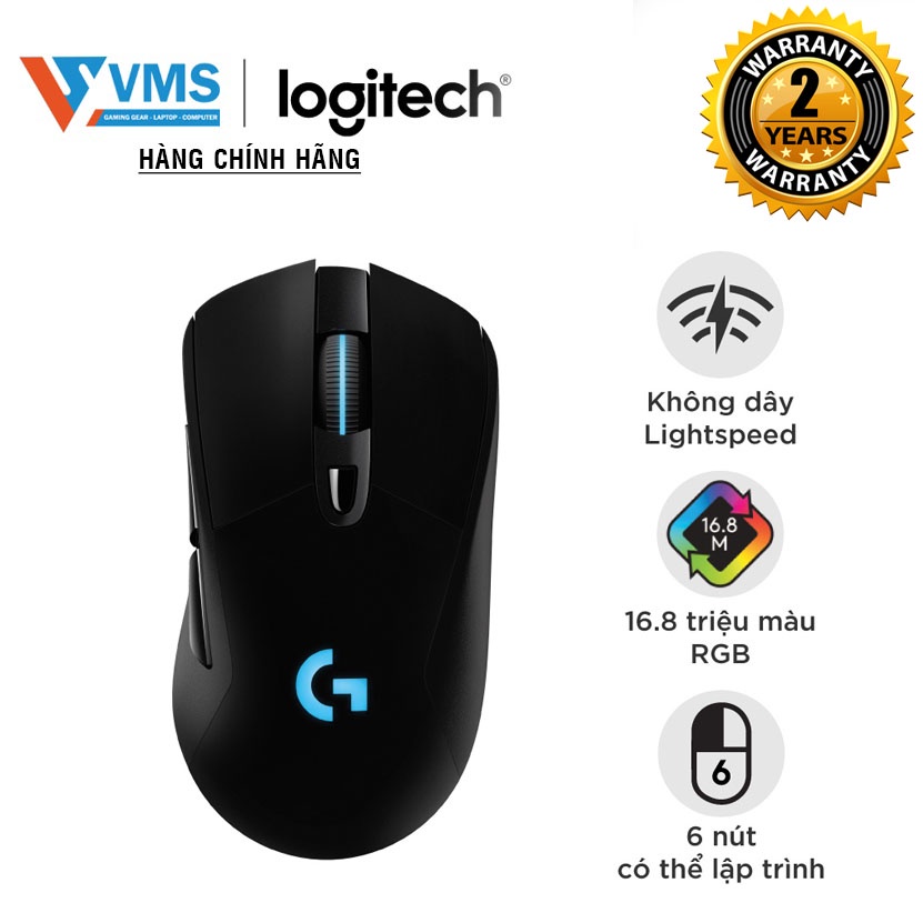 Chuột chơi game Logitech G703 Hero Lightspeed Wireless Gaming - hàng chính hãng
