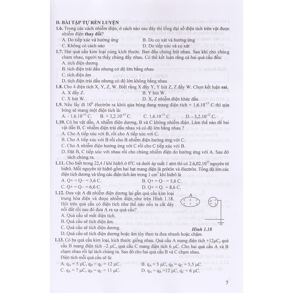 Sách - Phân loại và phương pháp giải nhanh bài tập Vật lý 11.