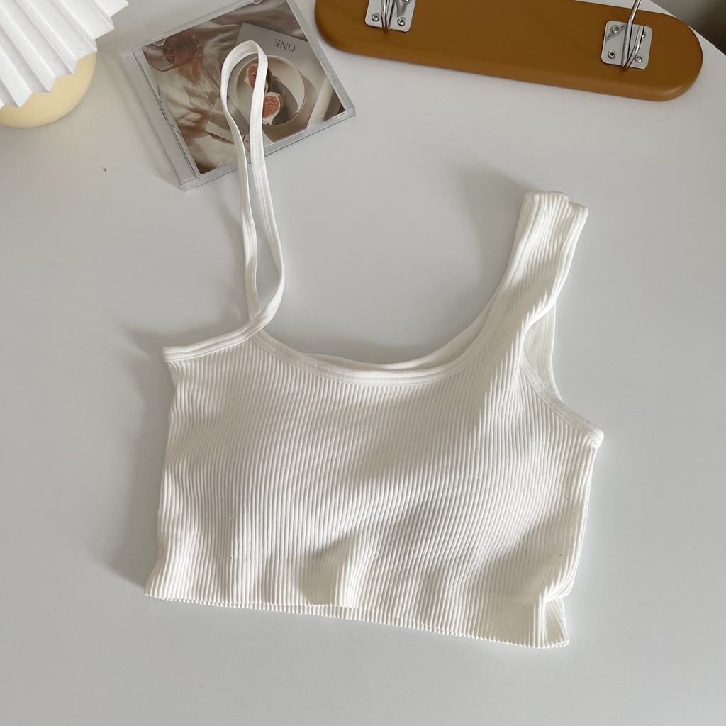 Áo lót thể thao không gọng có đệm ngực thiết kế lưng đẹp mắt cho nữ