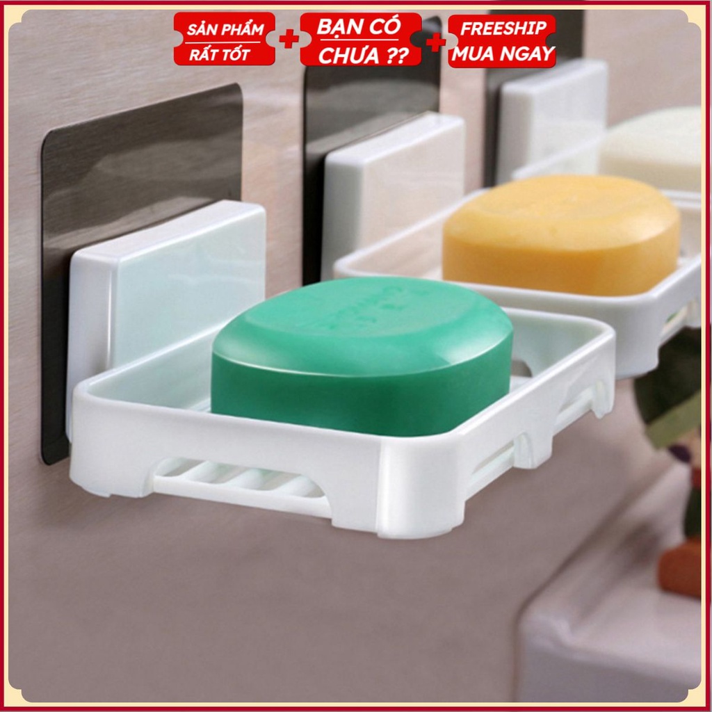 Giá Khay Nhựa Để Xà Phòng Nhà Tắm Sạch Sẽ - Kệ Xà Bông Để Đồ Đa Dạng Kiểu Dáng