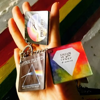 Móc khóa Rock: Pink Floyd - Rock band - Bụi rock 888 - móc chìa khóa, móc trang trí