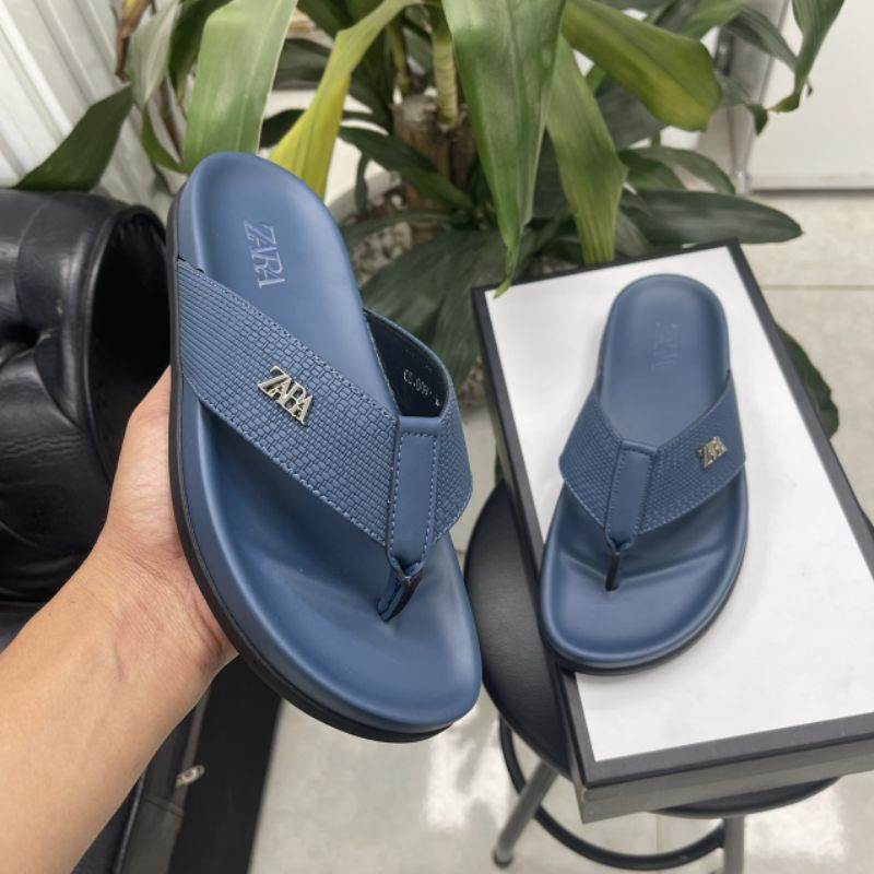 Dép kẹp nam,ZARA mác nổi đế cao su đúc 4 màu cực đẹp