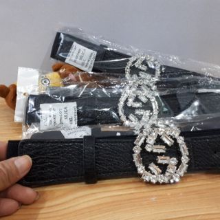 Belt đính đá dài
