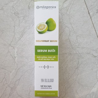 [ Hsd 2024] Serum Bưởi Kích Thích Mọc Tóc Milaganics 250ml.