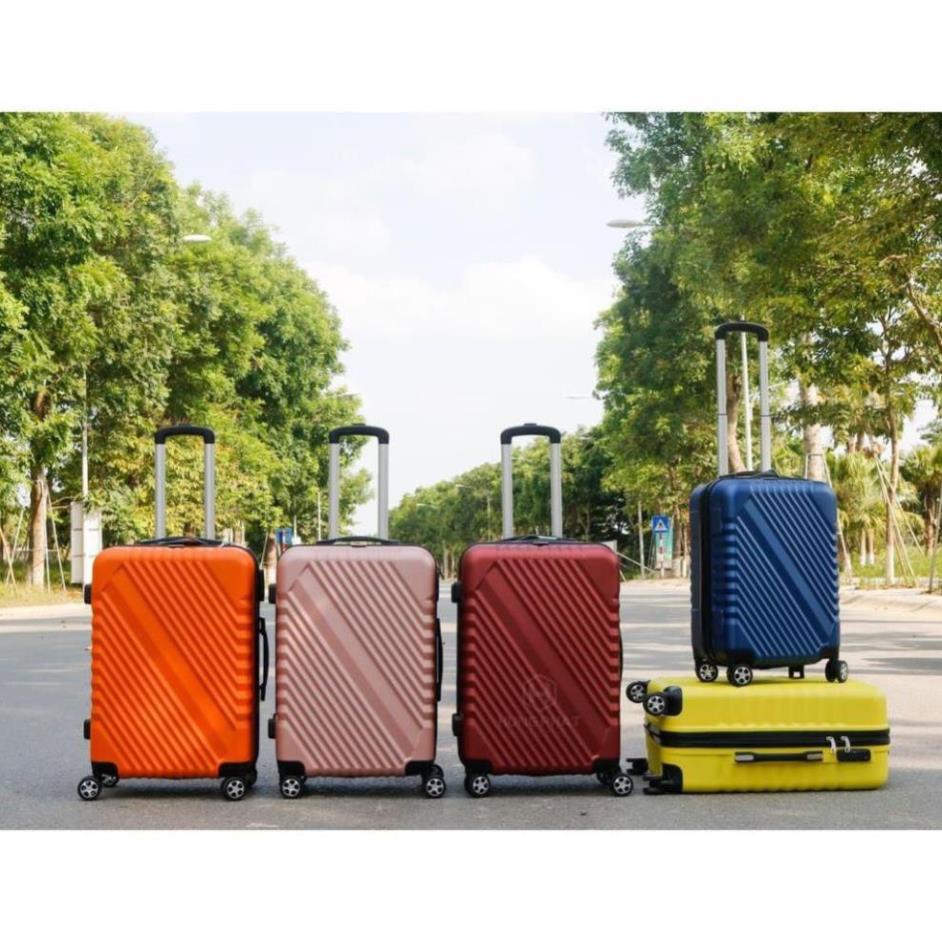 Vali kéo du lịch giá rẻ UZO-720 kích thước 20, 24 inch chính hãng Hùng Phát - Bảo hành 5 năm