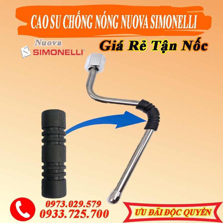 Cao Su Chống Nóng Vòi Đánh Sữa Nuova Simonelli Appia II - Phụ Kiện & Linh Kiện Máy Pha Cafe.