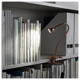 ĐÈN KẸP ĐỌC SÁCH JANSJÖ IKEA - VÀNG ĐỒNG