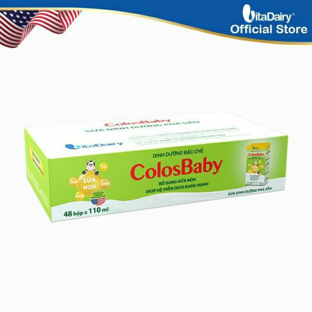 ( SALE MẠNH) Sữa bột pha sẵn Colosbaby 110ml