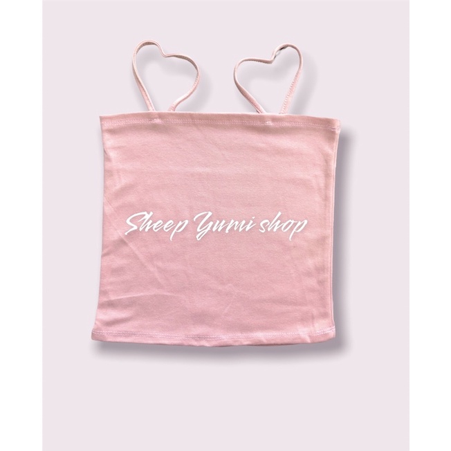 🖤Áo ống hai dây thun bozip co giãn dáng ngắn, ôm sát