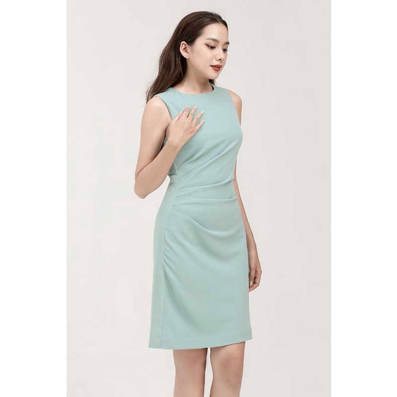 Đầm nữ dáng ôm xếp ly chéo eo , thời thượng, trẻ trung, nữ tính Freelancer - FWDR22FH31C