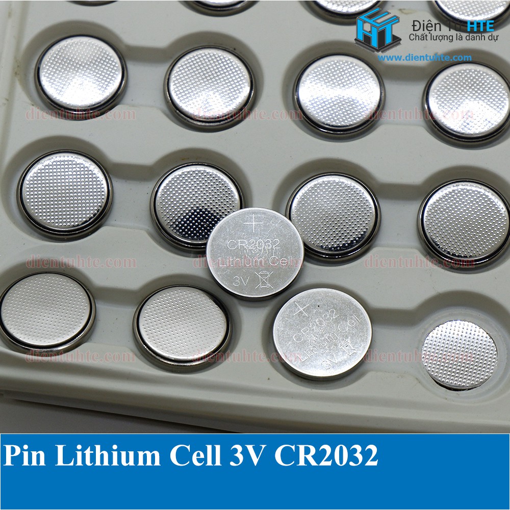 Pin Lithium Cell 3V CR 2025 - CR2032 [HTE Quy Nhơn CN2]