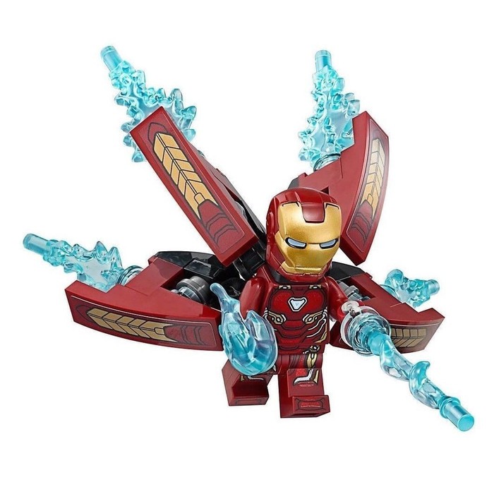 Marvel Mô Hình Lego Iron Man Mark 50 Mk 50 Chất Lượng Cao